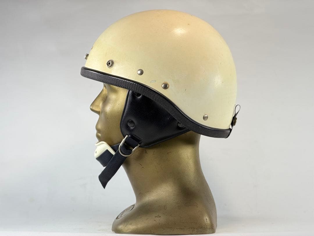 Buco Sears チンカップ付　ブコ　ハーフ　ビンテージヘルメット