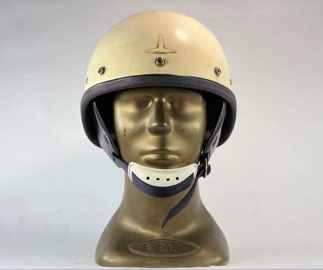 Buco Sears チンカップ付　ブコ　ハーフ　ビンテージヘルメット