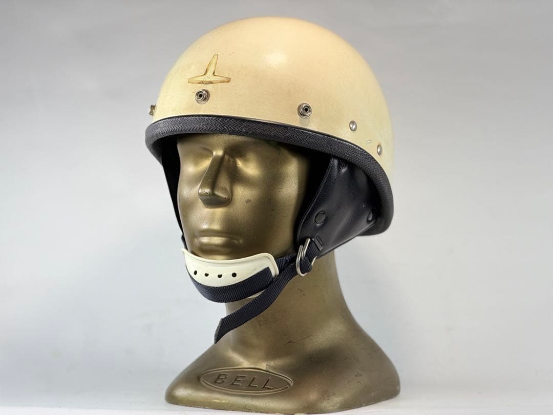 Buco Sears チンカップ付　ブコ　ハーフ　ビンテージヘルメット