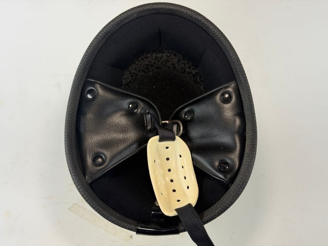 Buco Sears チンカップ付　ブコ　ハーフ　ビンテージヘルメット