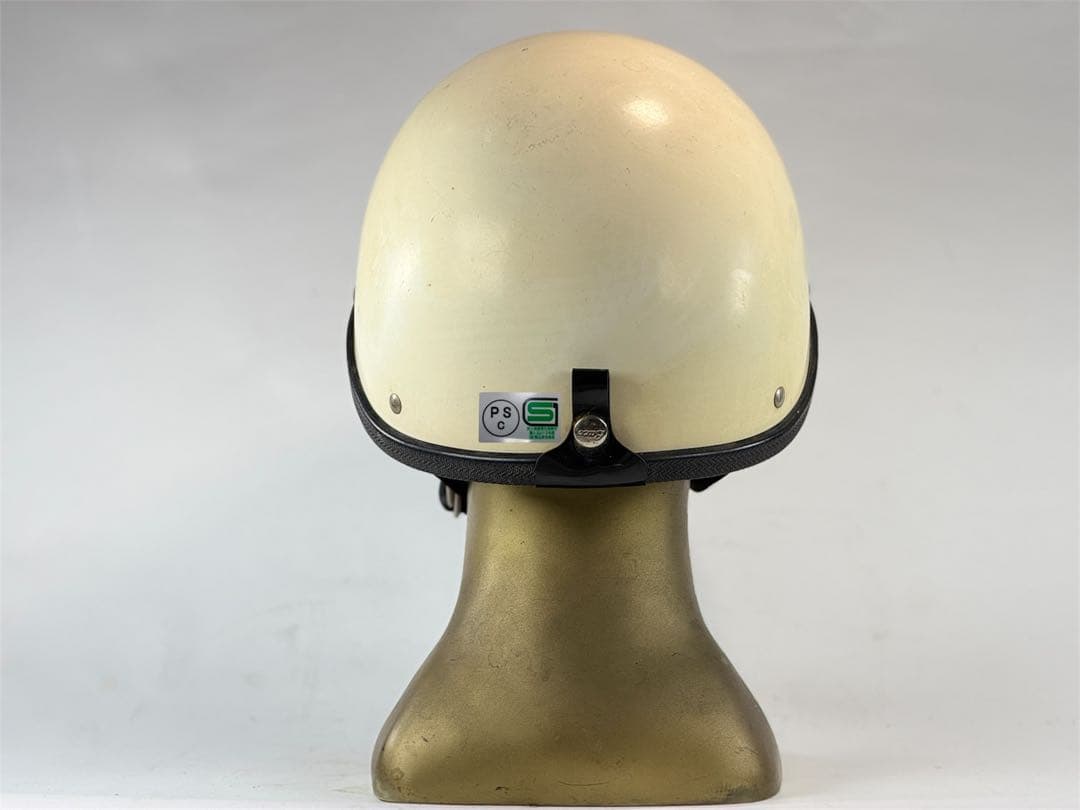 Buco Sears チンカップ付　ブコ　ハーフ　ビンテージヘルメット