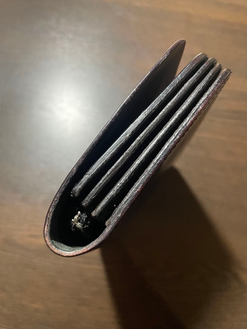 スロウ コードバン ショートウォレット 二つ折り財布