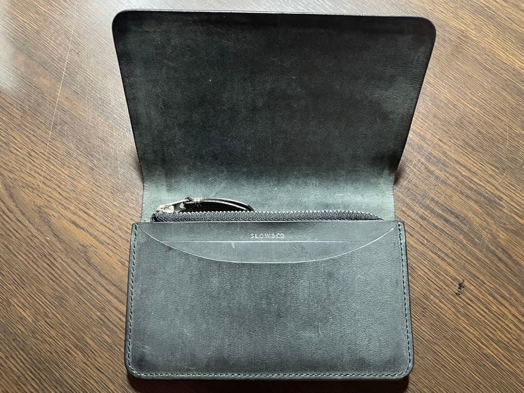 スロウ コードバン ショートウォレット 二つ折り財布