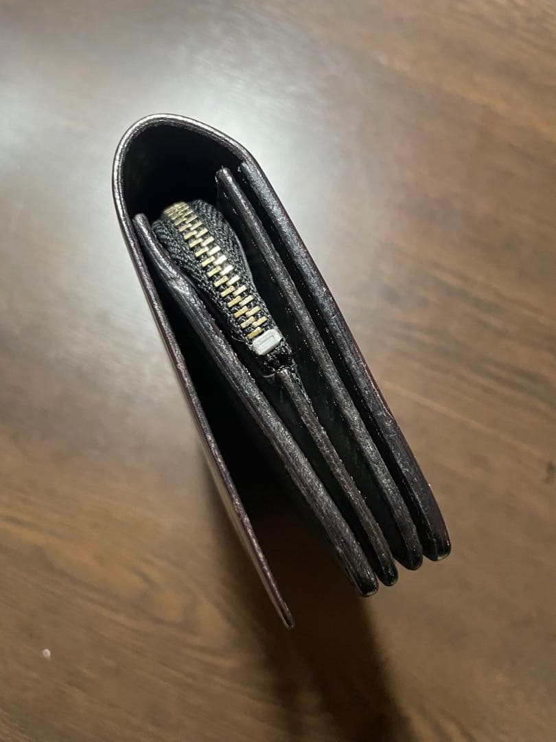 スロウ コードバン ショートウォレット 二つ折り財布