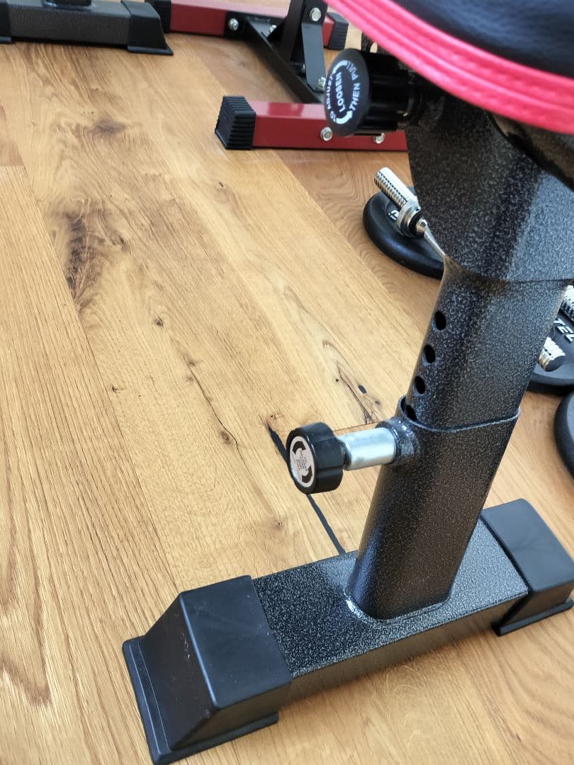 iROTEC バーベル100キロセット トレーニングベンチ