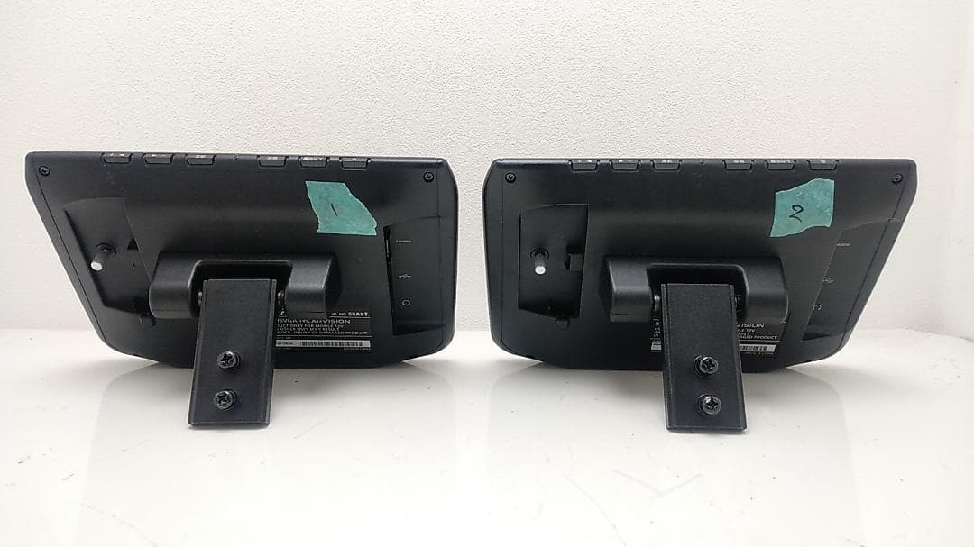 アルパイン　HDMI入力付9型WSVGAモニター2台　SSA9T