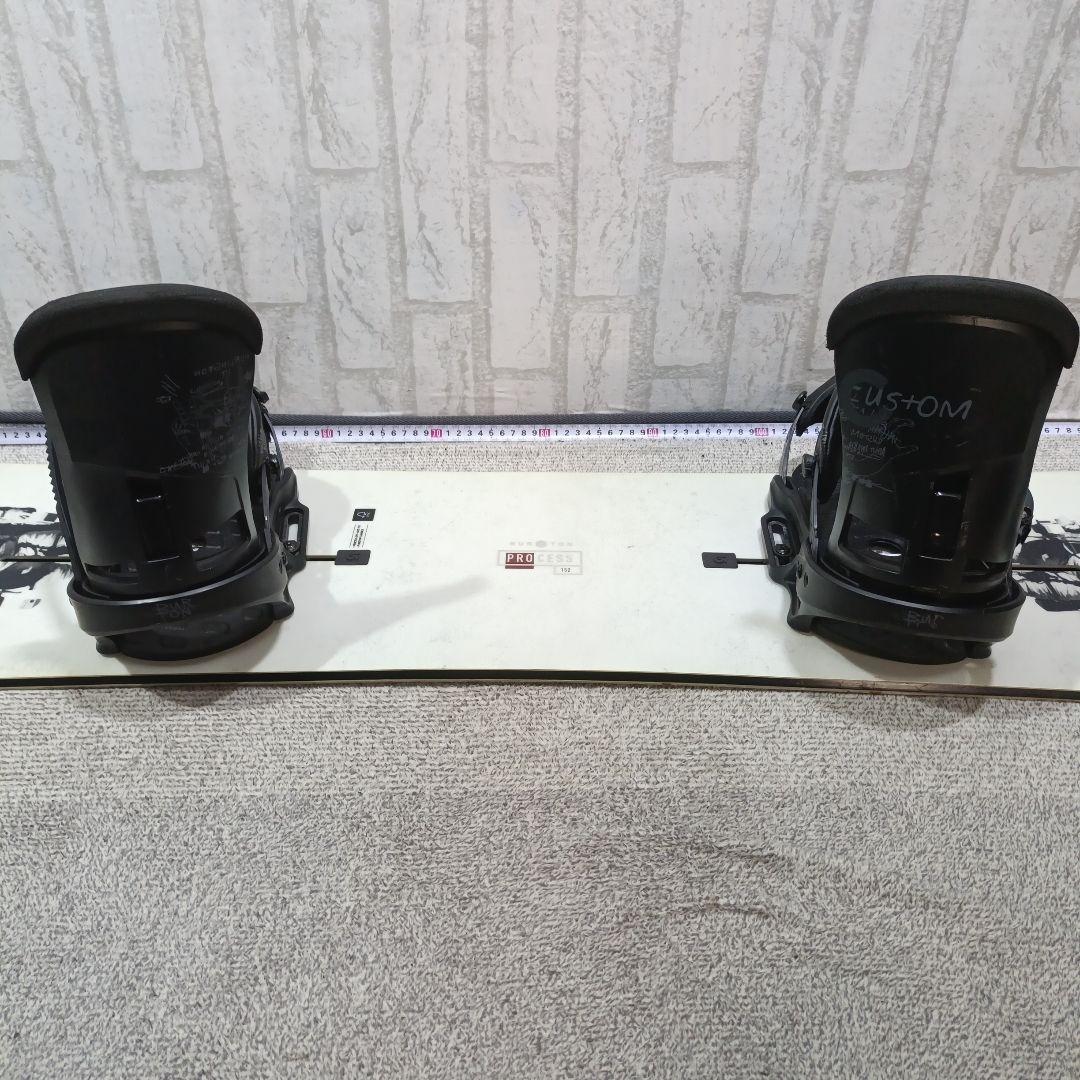 メンテ済■152cm BURTON PROCESS ×CUSTOM Mサイ