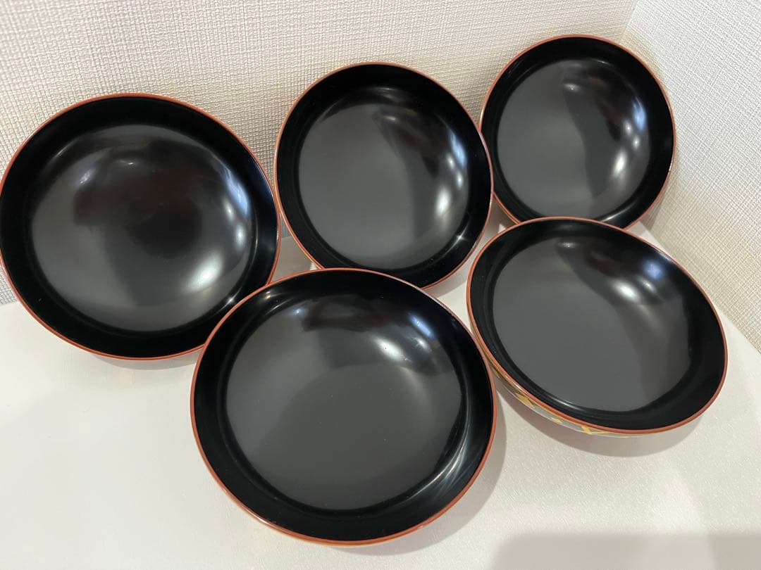 吸物椀　輪島塗木製　金箔　秀衡模様　浄法寺　蒔絵【写真の確認をお願いします】