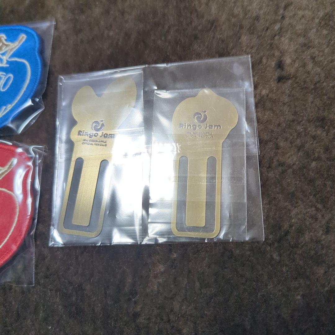 ミセスグリーンアップル　JAM'Sくじ ワッペン5種とブックマーク