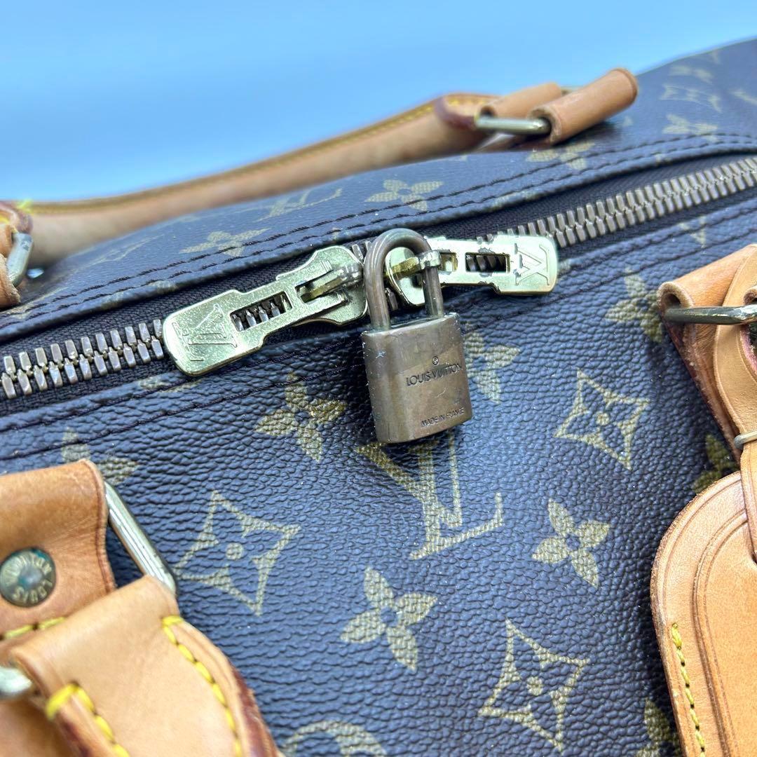 【鑑定済】 ルイヴィトン バンドリエール60 モノグラム ボストンバック