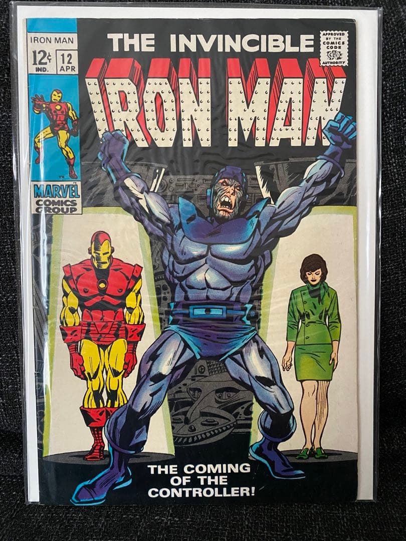 マーベル　Iron Man #12 1969 1st Controller