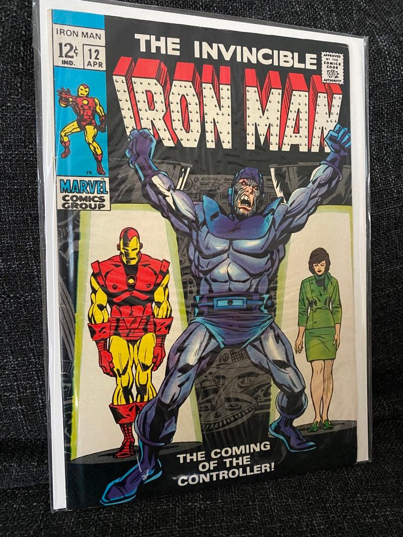 マーベル　Iron Man #12 1969 1st Controller