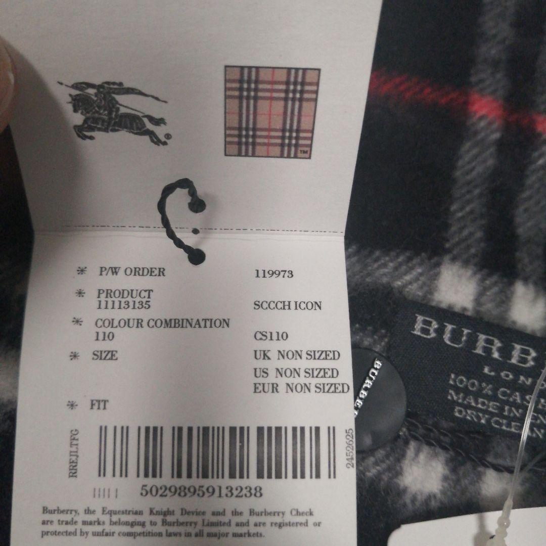 BURBERRY カシミヤ100%マフラー