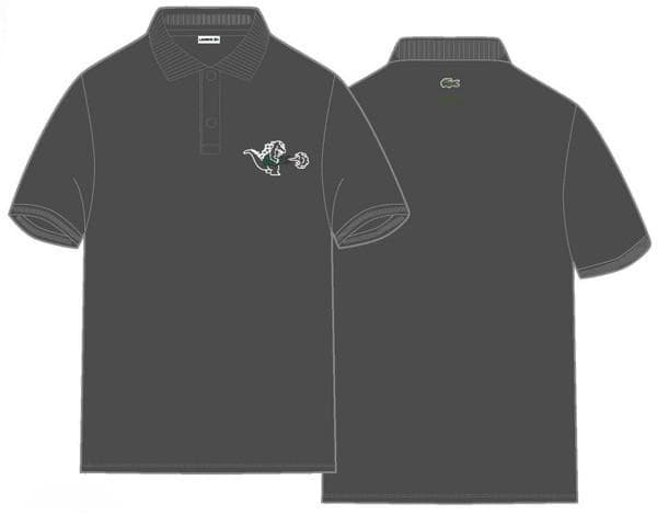 LACOSTE ラコステ ゴジラ ブラック ポロシャツ Mサイズ FR4