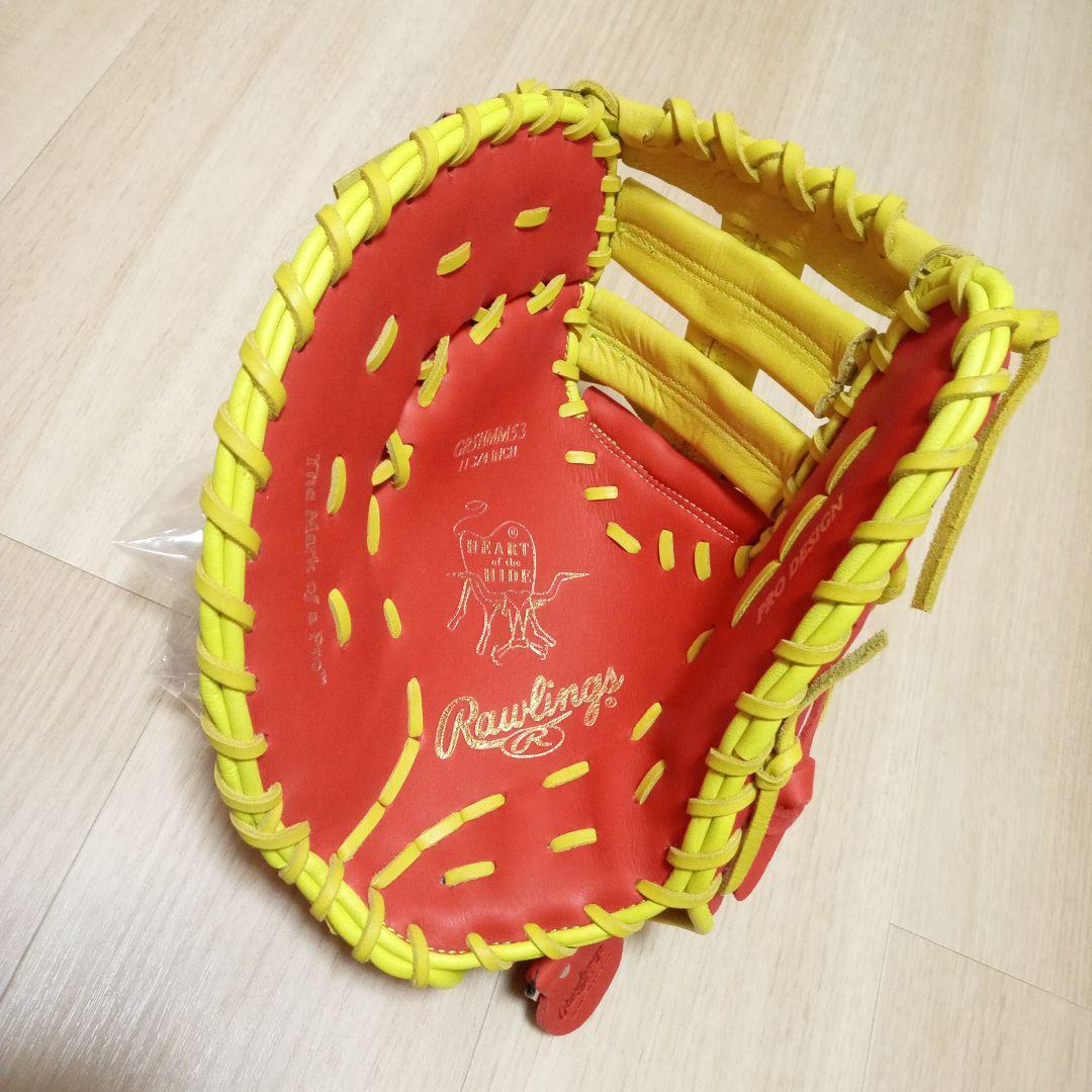 ローリングス ファーストミット 軟式用 HOH MLB COLORSYNC