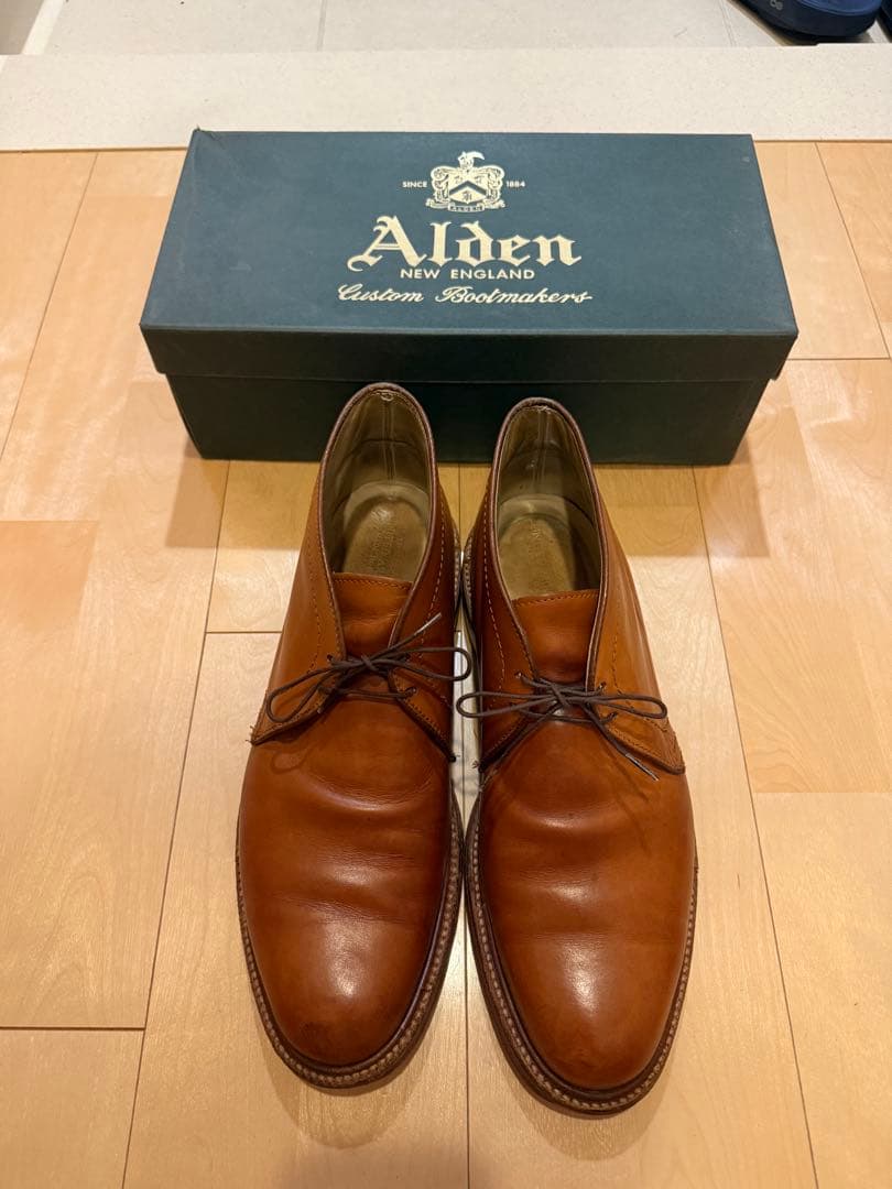 Alden チャッカブーツ 10D