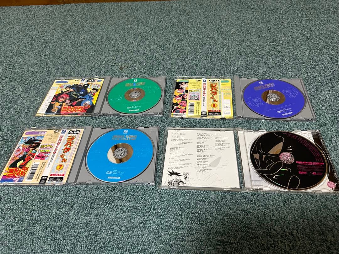 ジバクくん DVD 全巻セット➕主題歌CD