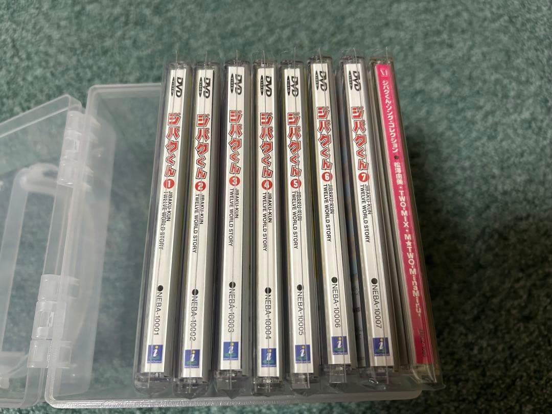 ジバクくん DVD 全巻セット➕主題歌CD