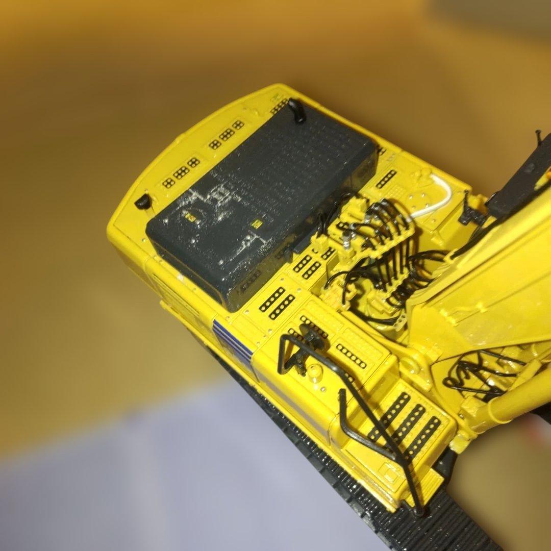 コマツ建機PC450 LCD ツーピースブーム仕様機重機　1/50