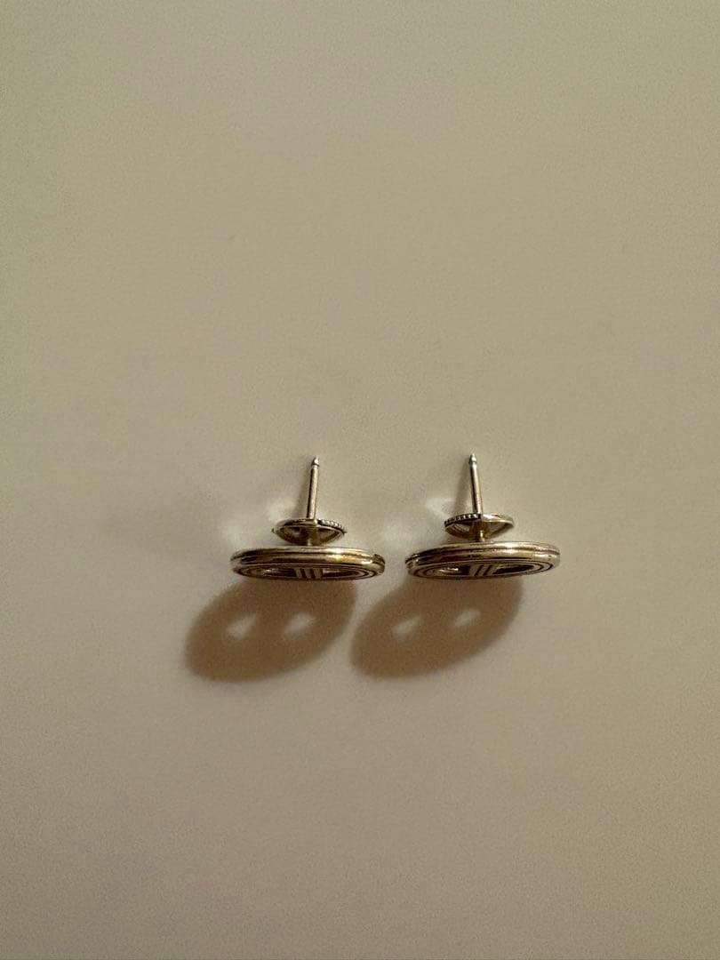 希少！HERMES シェーヌダンクル　ピアス　シルバー