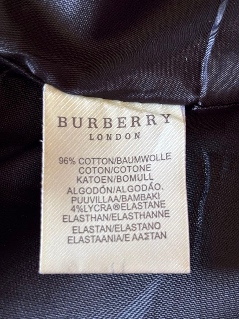 新品未使用 バーバリー チェック柄 トレンチコート Lサイズ