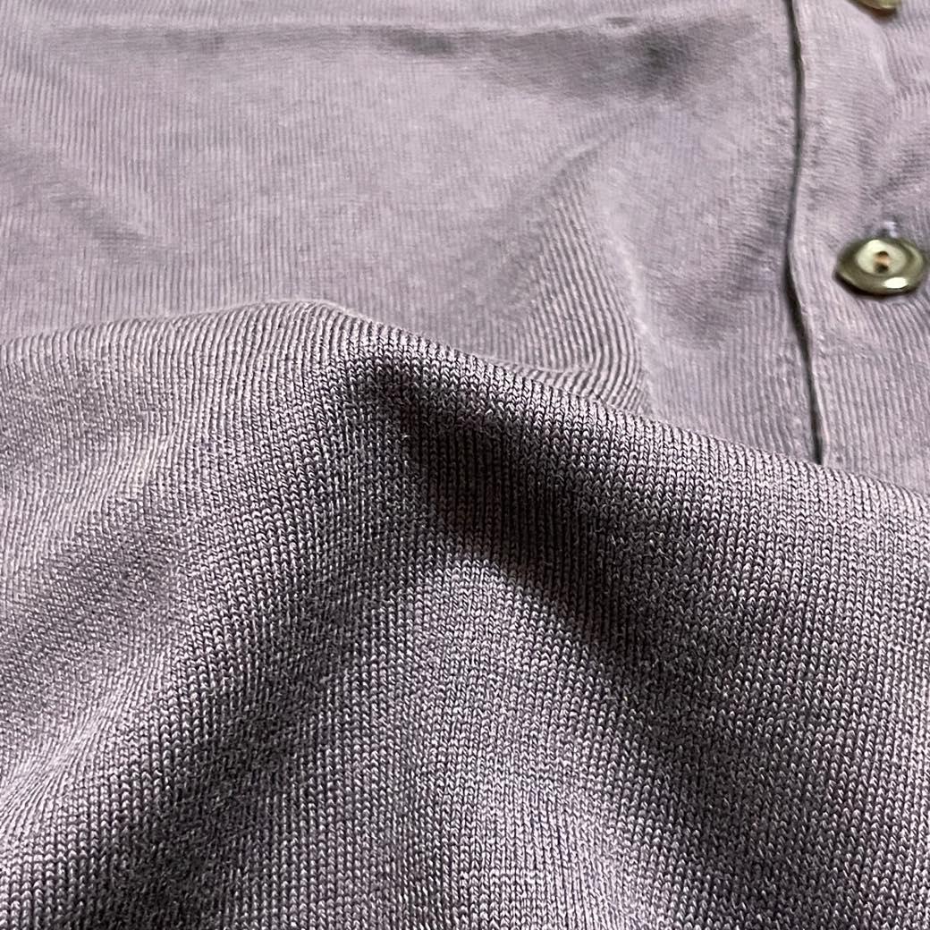 COMOLI コモリ X01-06023 18G 長袖ニットポロ