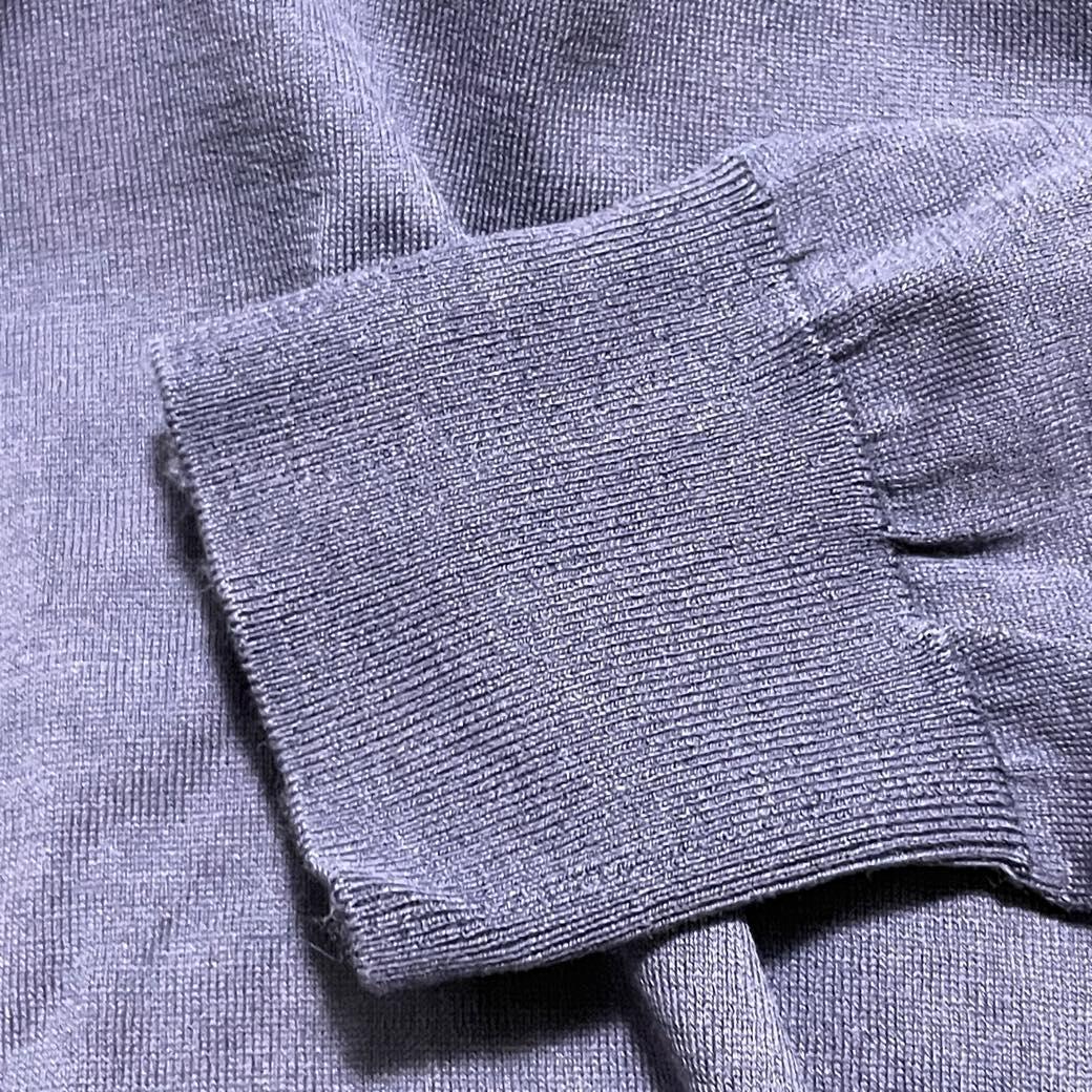 COMOLI コモリ X01-06023 18G 長袖ニットポロ