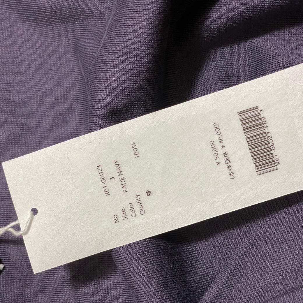 COMOLI コモリ X01-06023 18G 長袖ニットポロ