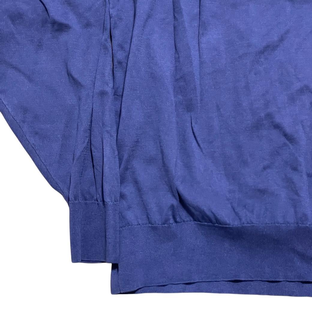 COMOLI コモリ X01-06023 18G 長袖ニットポロ