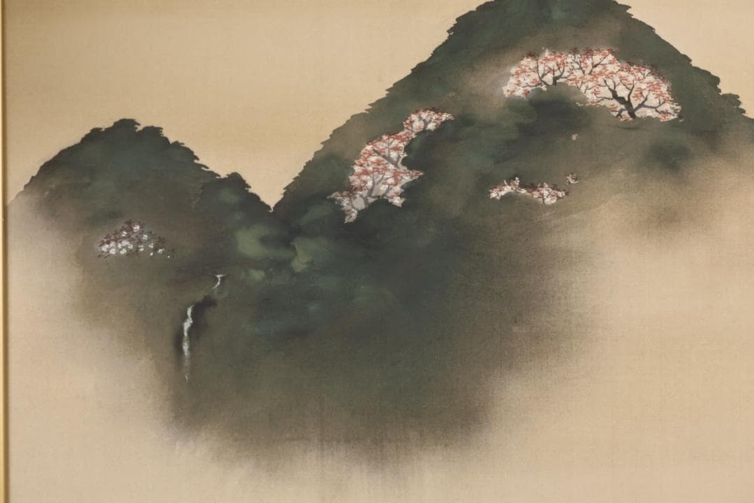 LEMONeD　横山大観 「 春之霊峰 」 彩美版 シルク　93/500