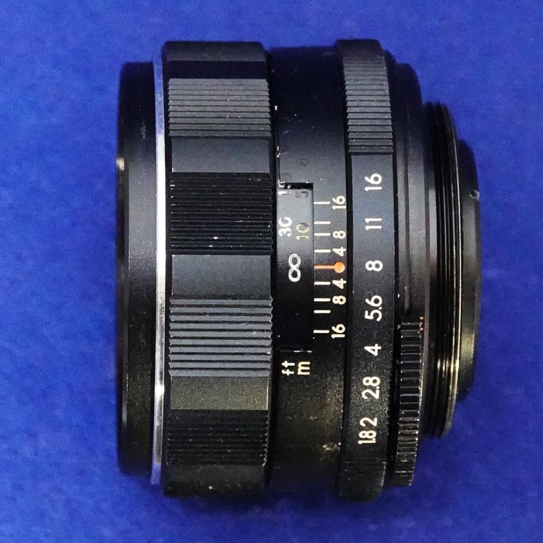 535534　絶品！美虹色フレア　後期型Auto-Takumar　F1.8/55