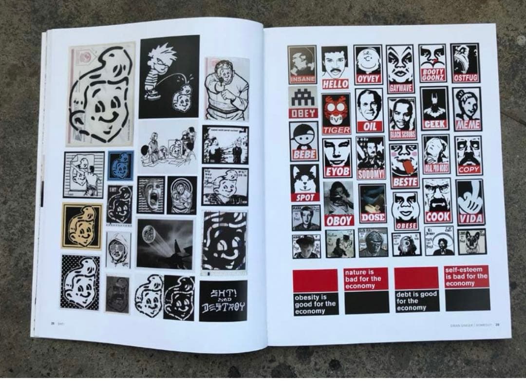 新品 洋書 DB Burkeman Stickers Vol. 2 Art