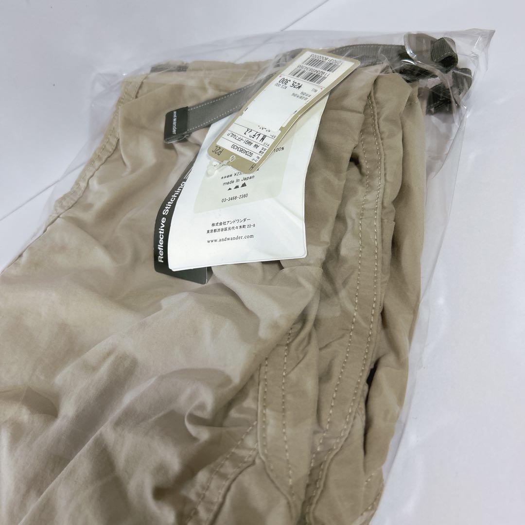 アンドワンダー パンツ　レディース　ナイロンクライミングパンツ リフレクター　M