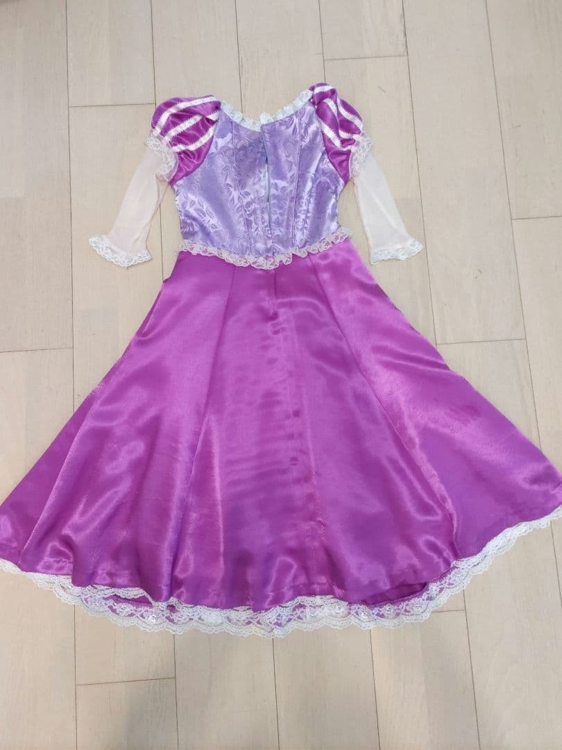 ラプンツェル ドレス 110 ビビディバビディブティック 公式　メイク