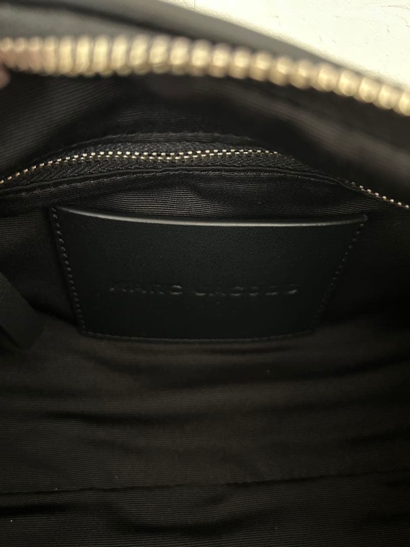 【美品】MARC JACOBS THE DUFFLE ブラックショルダーバッグ