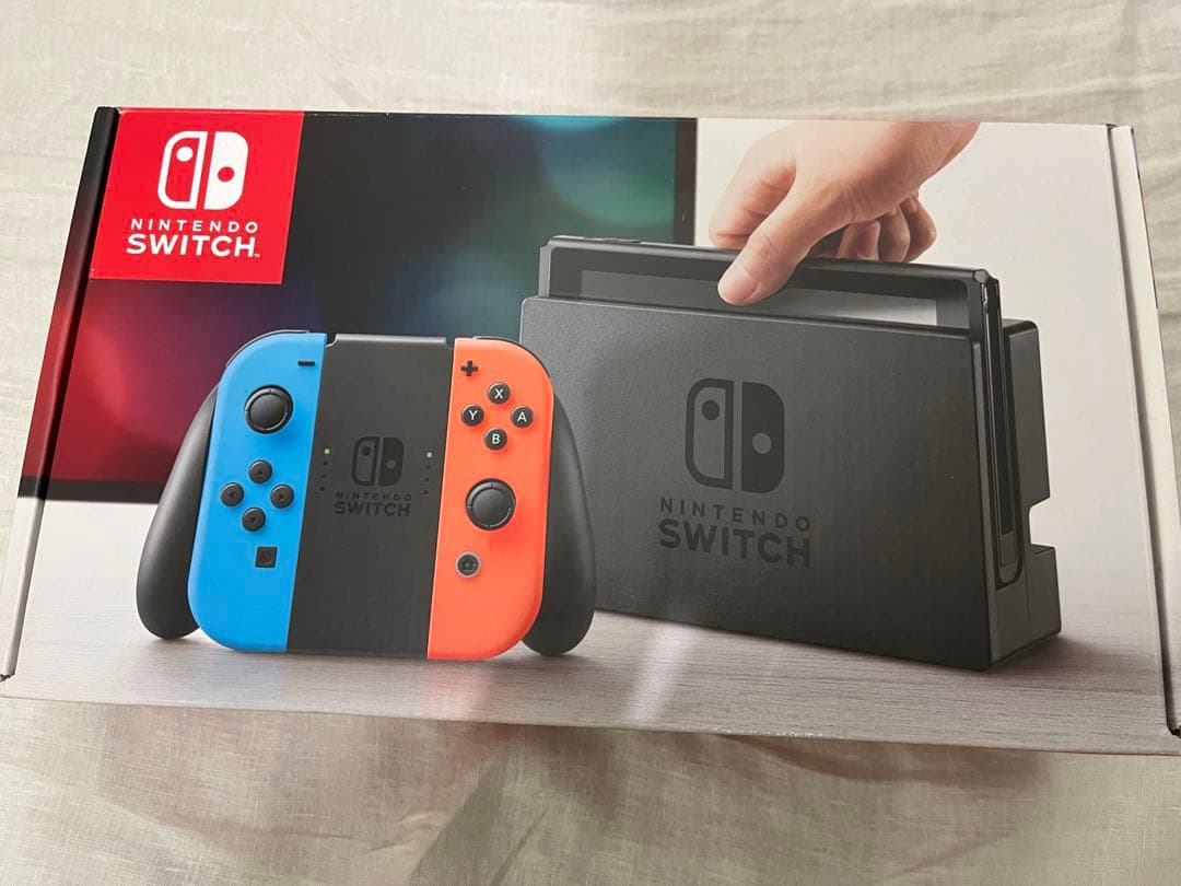 【動作確認済】Nintendo Switch 本体（赤青 Joy-Con付き）