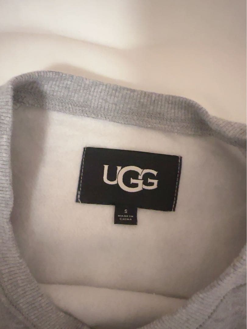 UGG スウェット グレー ピンク S