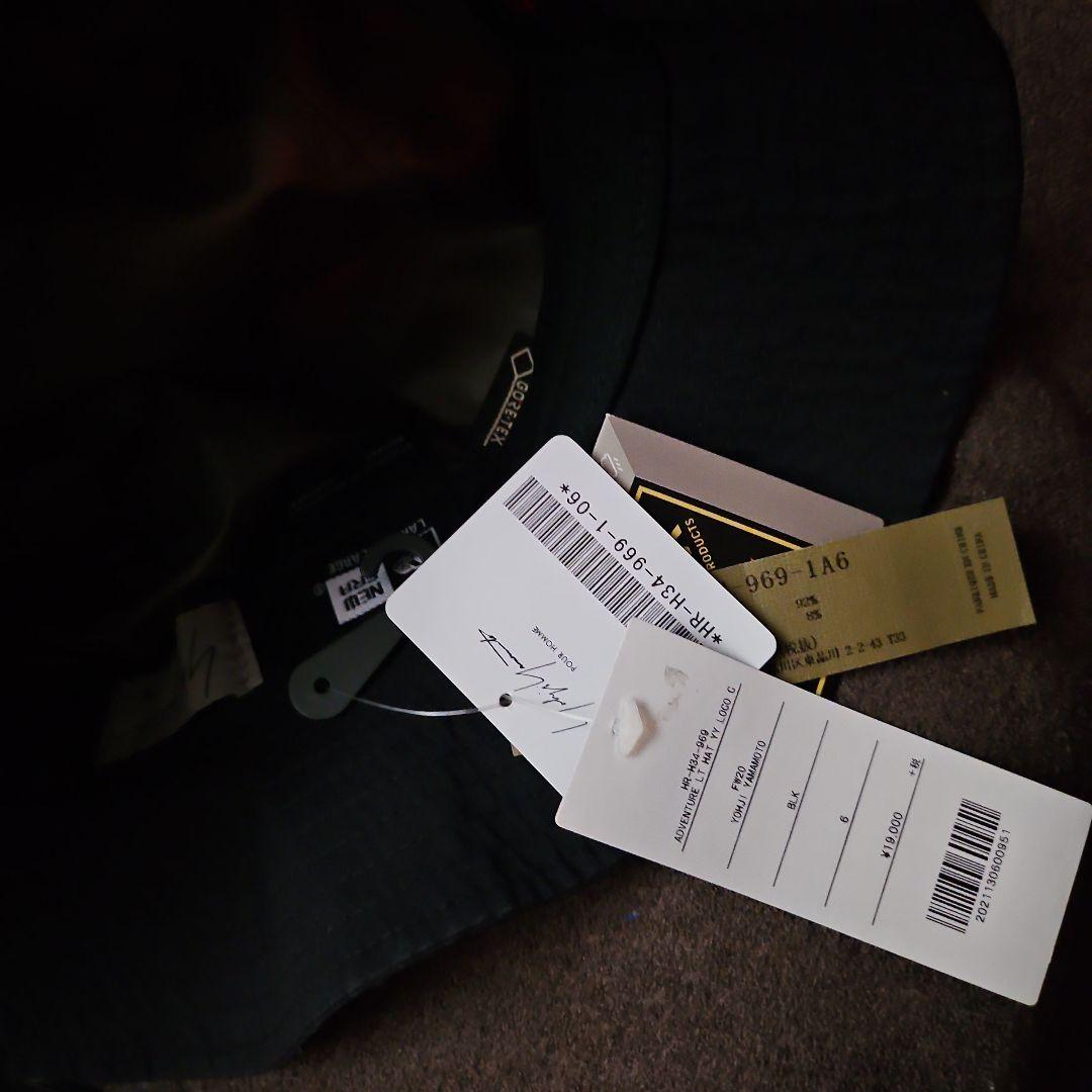 【新品未使用】yohji yamamoto ニューエラ ゴアテックス ハット