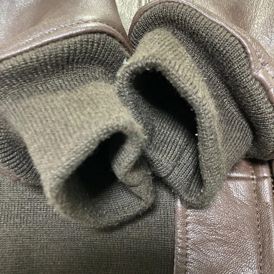 【極美品】極上ゴートレザー✨️G-1 フライトジャケット2XLビッグサイズ USN