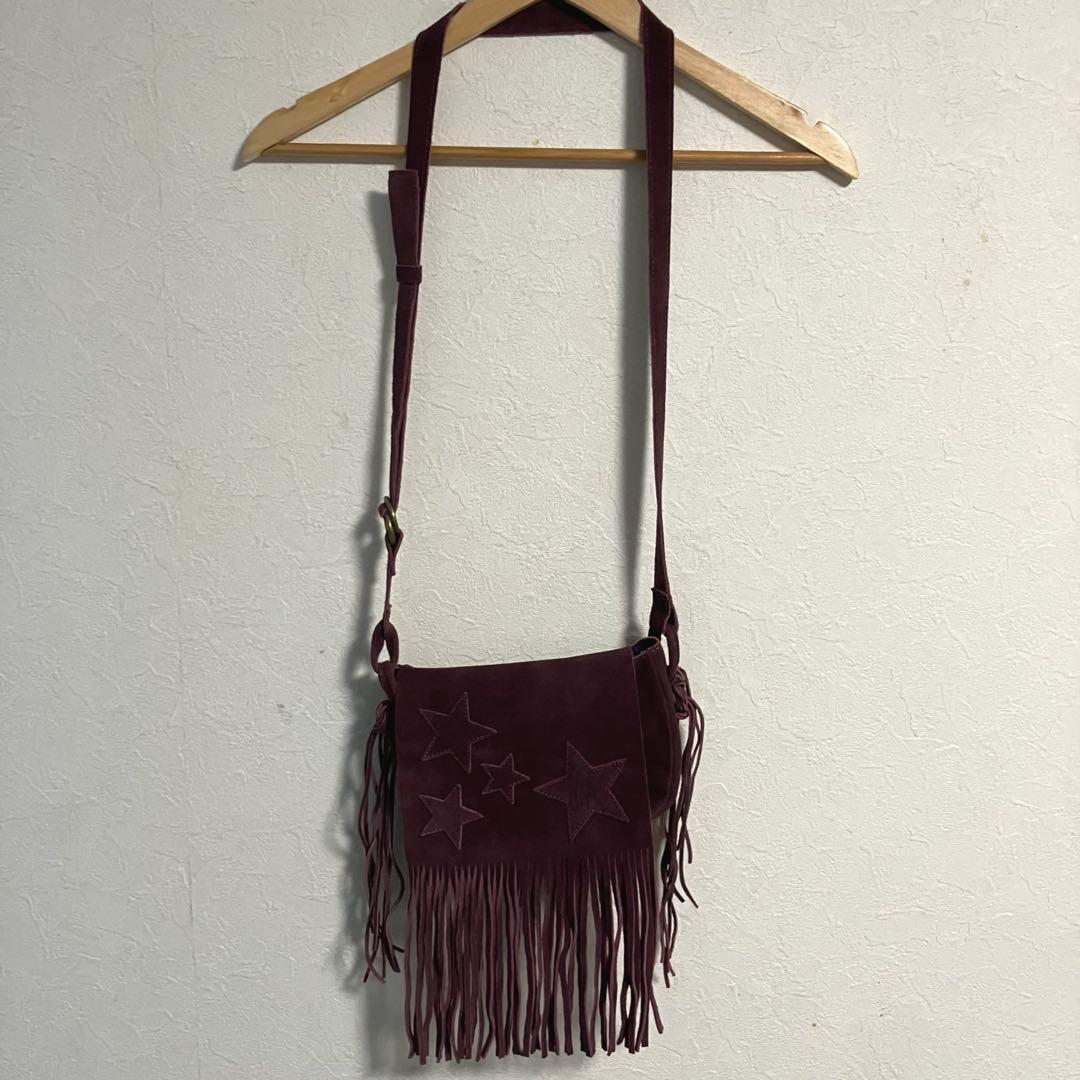 【雰囲気抜群❗️】00s HYSTERIC GLAMOUR 牛革 ショルダーバッグ