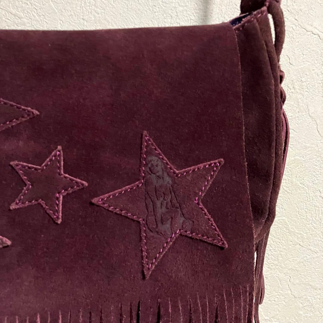 【雰囲気抜群❗️】00s HYSTERIC GLAMOUR 牛革 ショルダーバッグ