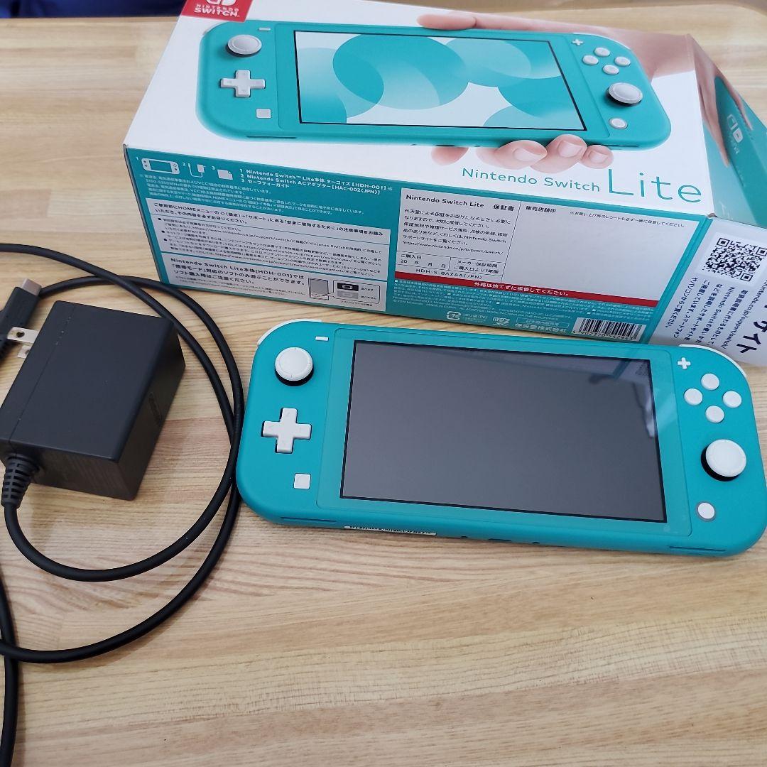 Nintendo Switch Lite ターコイズ 64GBmicroSD付き