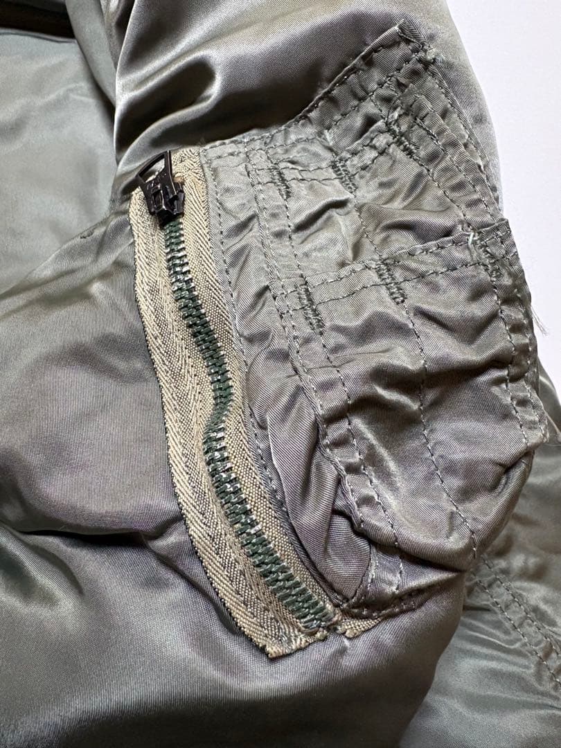 80sアルファMA-1 ALPHA INDUSTRIES size XL