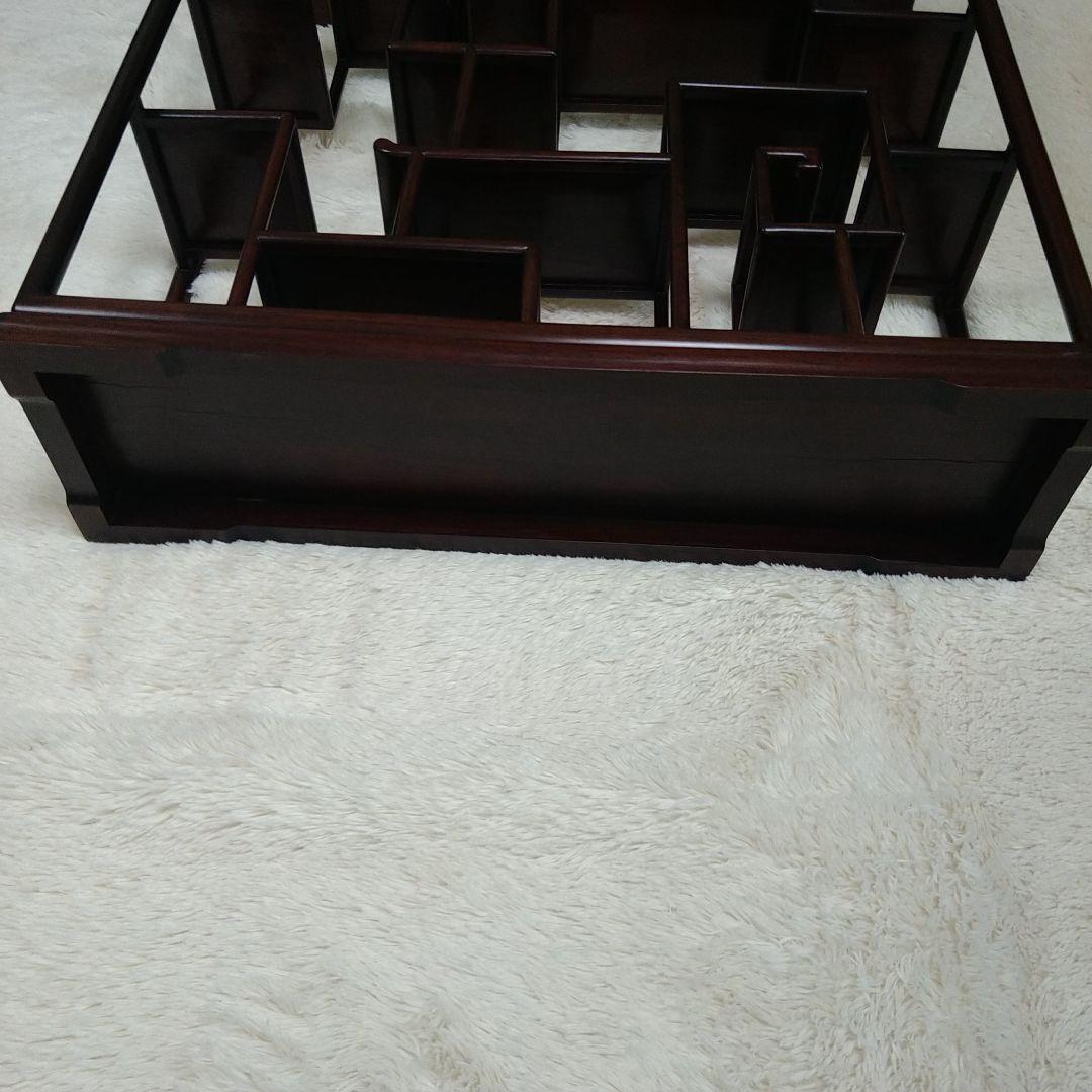 木製飾り棚アジアン家具棚ラックシェルフアンティークヴィンテージ