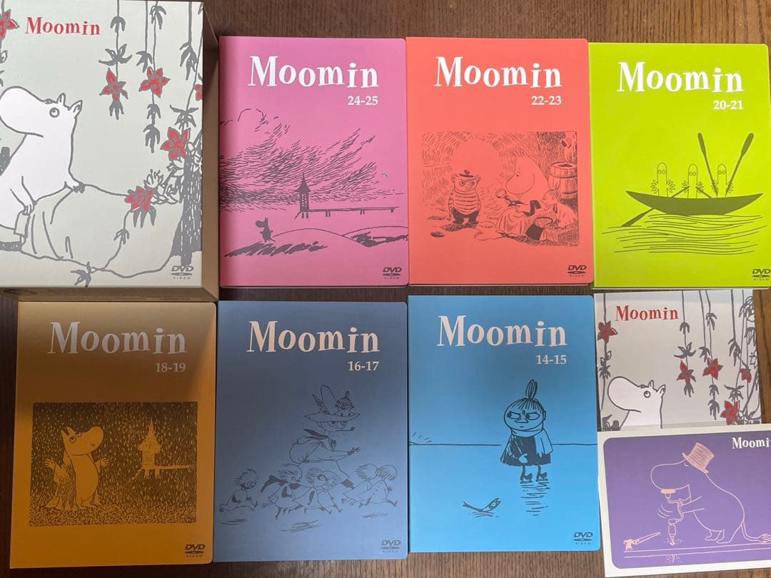 楽しいムーミン一家3000セット限定DVD BOX　上下巻