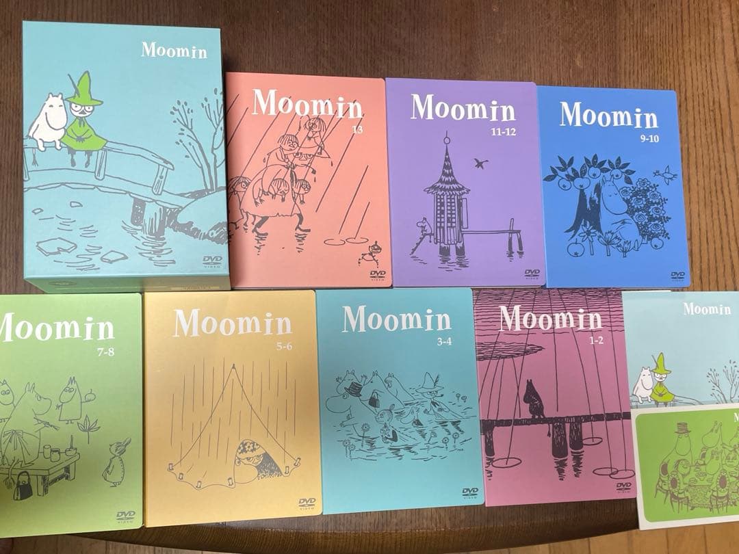 楽しいムーミン一家3000セット限定DVD BOX　上下巻