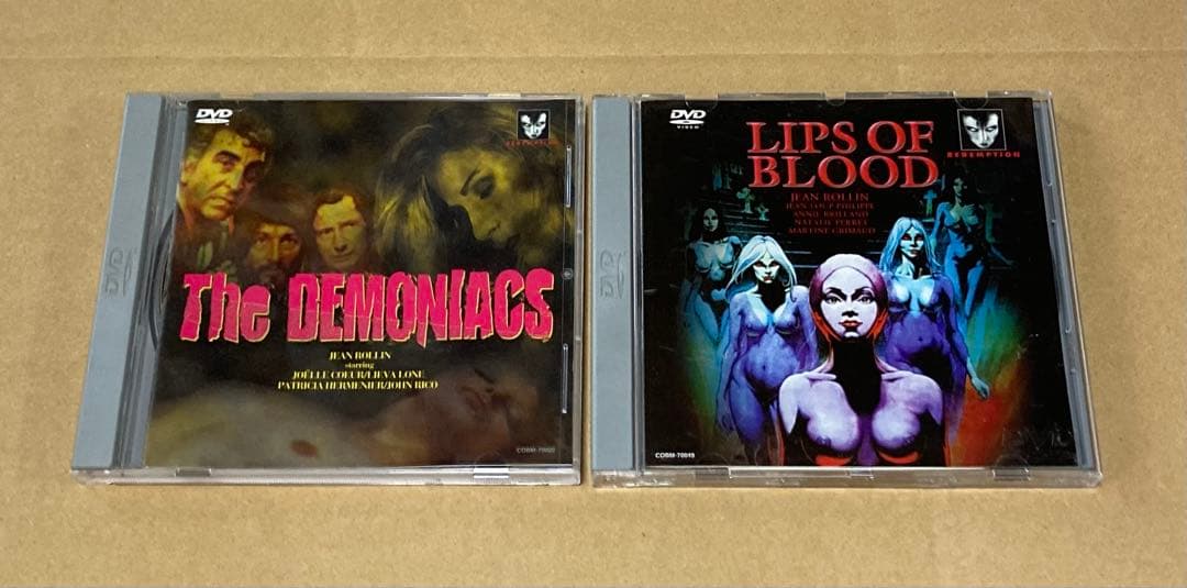 ジャン・ローラン作品2枚セット　廃盤DVD フレンチホラー