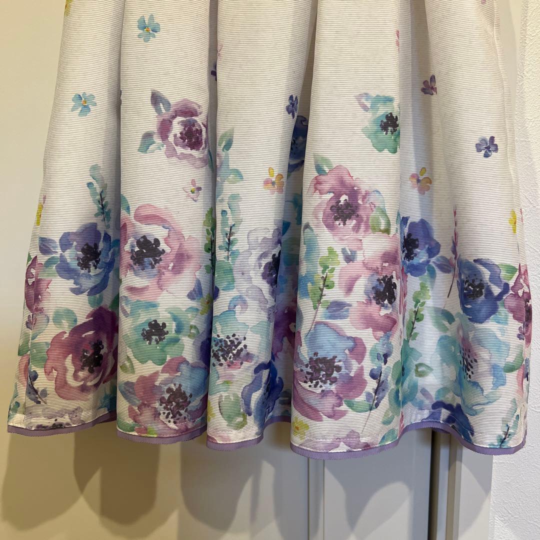 期間限定　ANNA SUI MINI フラワープリントドレス130cm