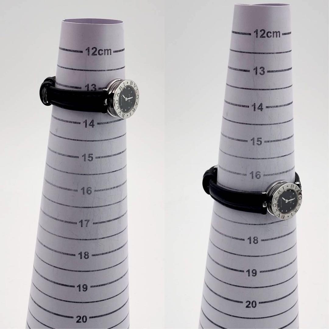 新品ベルト　BVLGARI ブラック文字盤　ビーゼロワン　BZ22S シルバー