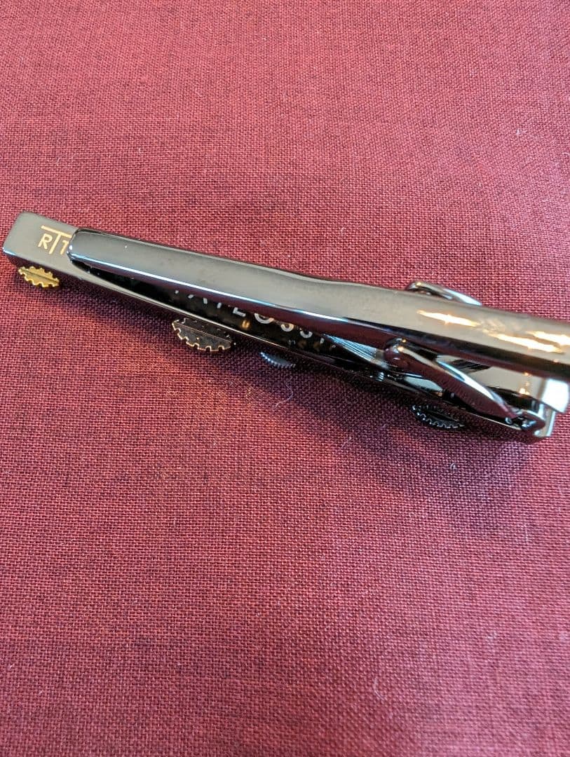 新品　タテオシアンのタイバー　タイピン　タテオシアン氏の直筆サインボックス入り